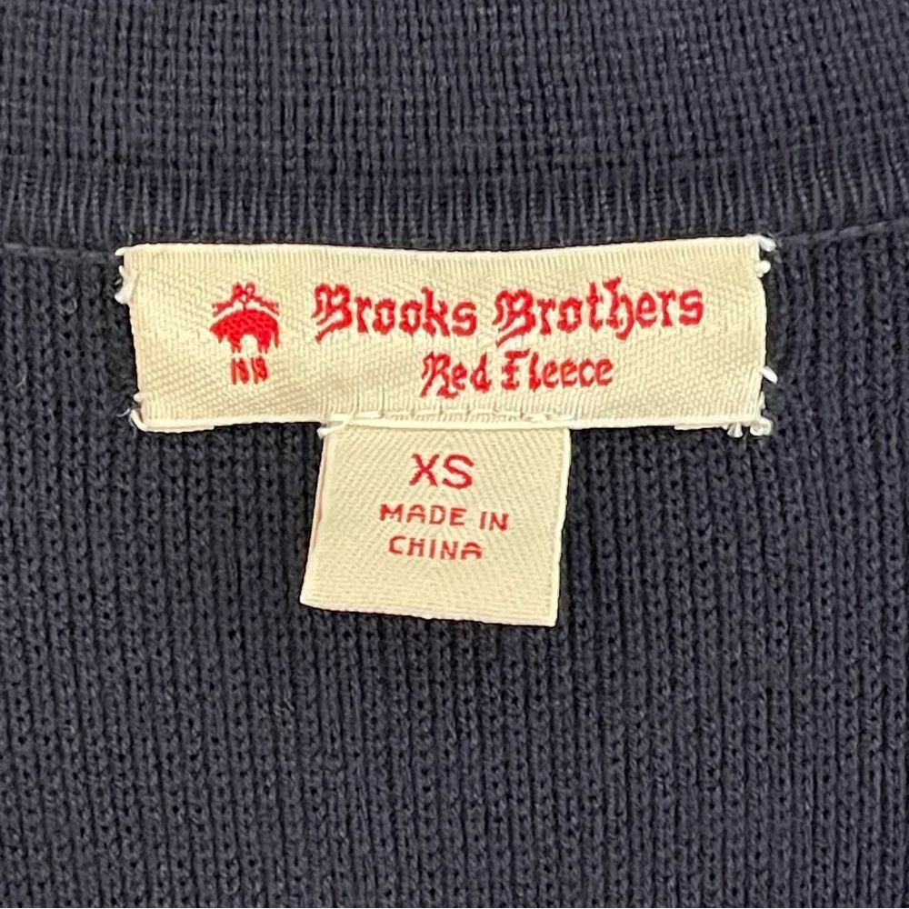 Brooks Brothers Red Fleece Navy & Red Milano Knit Rowing Blazer Sweater Jacket - Picture 4 of 10